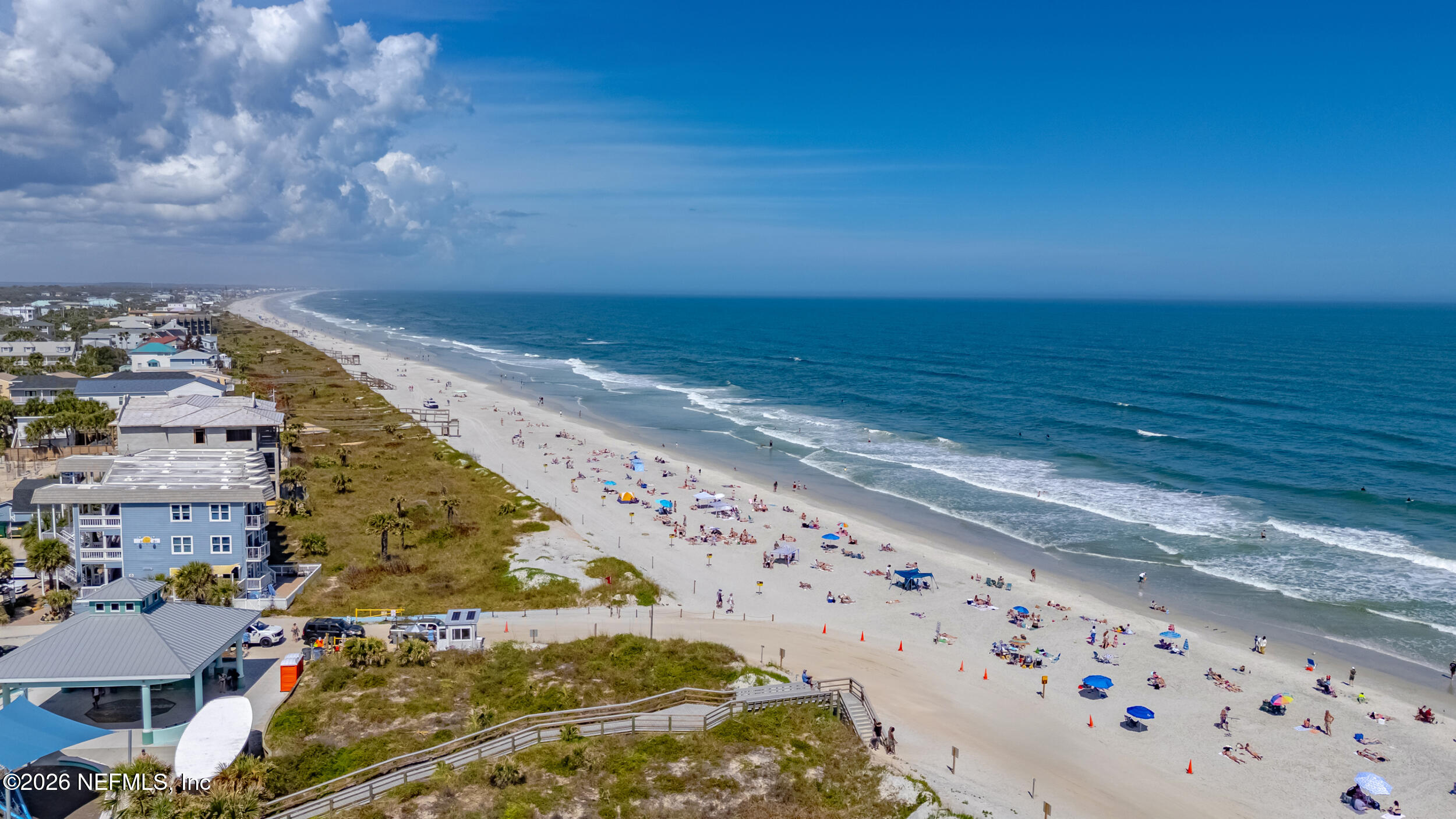 118 3rd Street St. Augustine, FL 32084 - Photo 67 of 77 an aerial view of beach and ocean