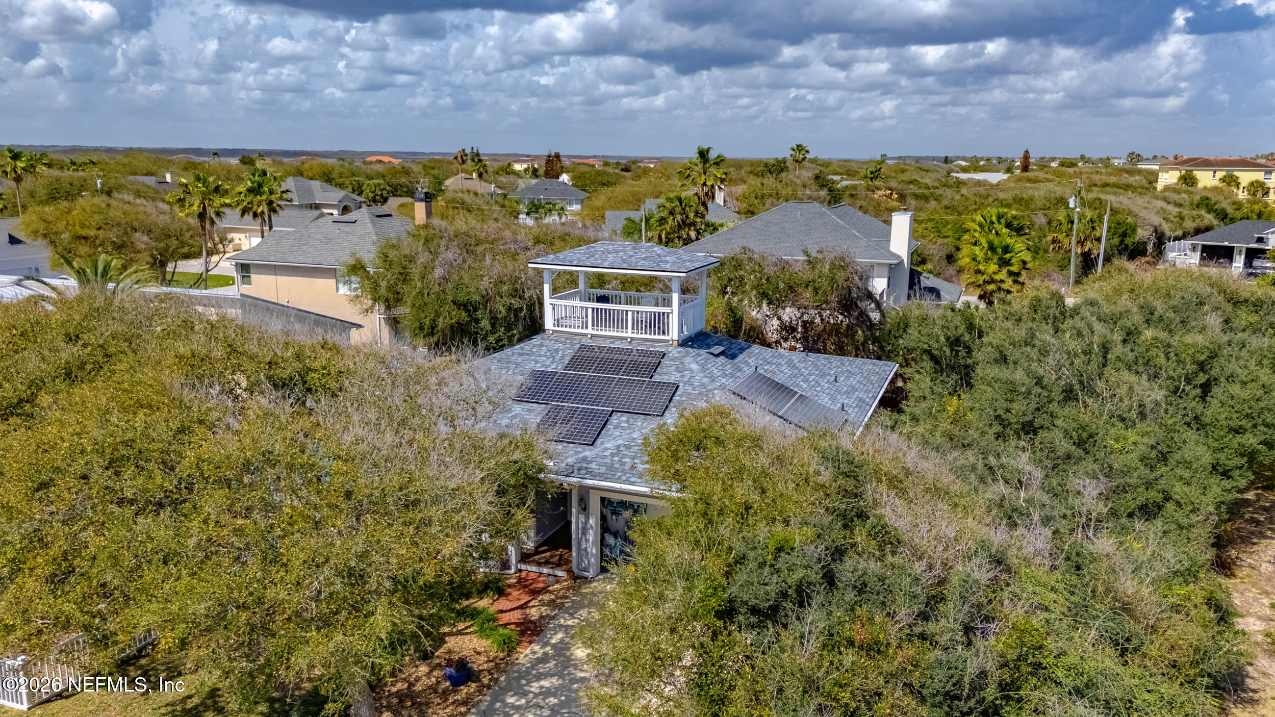 118 3rd Street St. Augustine, FL 32084 - Photo 69 of 77 a view of a houses with a big yard