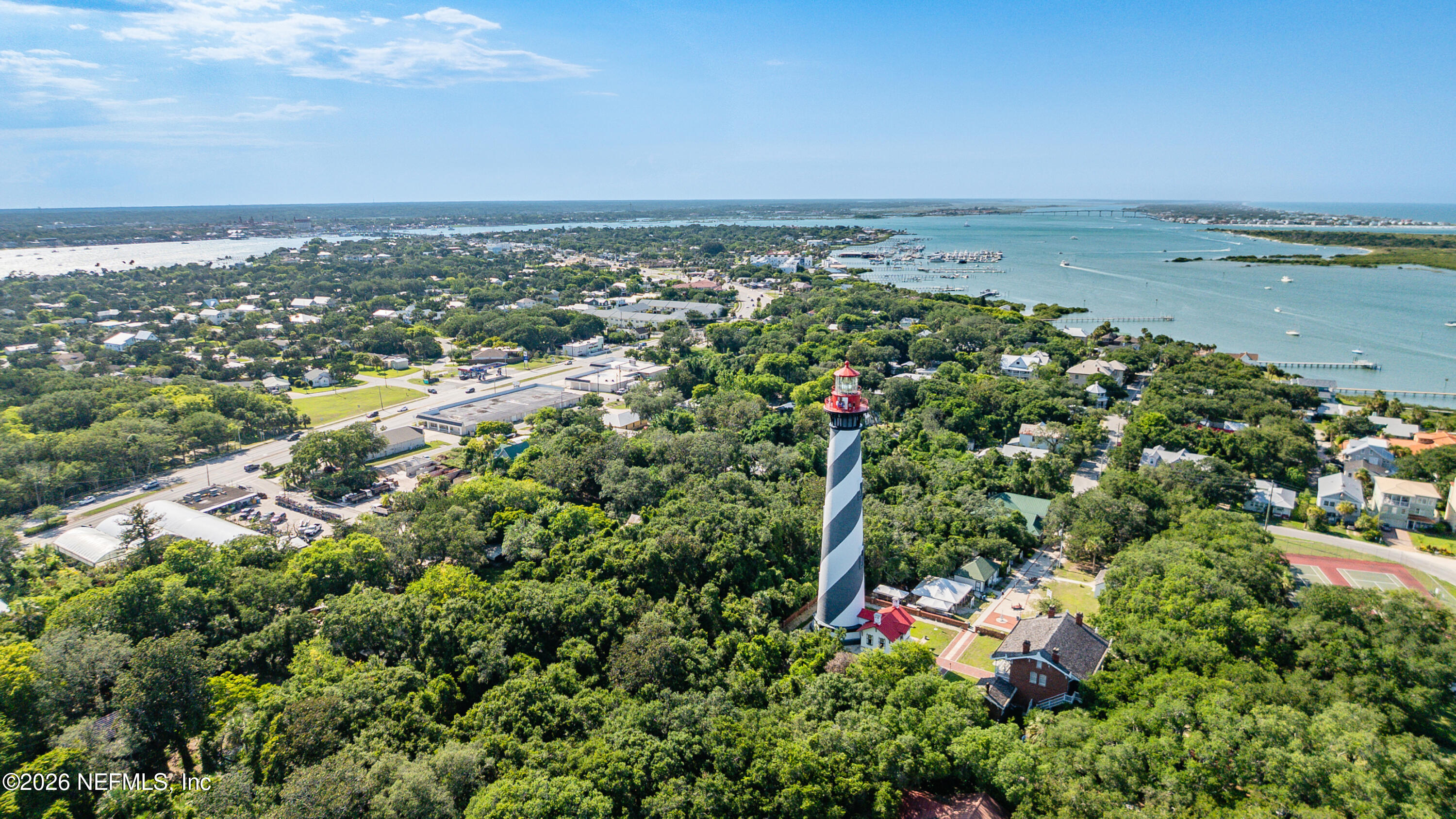 118 3rd Street St. Augustine, FL 32084 - Photo 73 of 77 an aerial view of multiple house