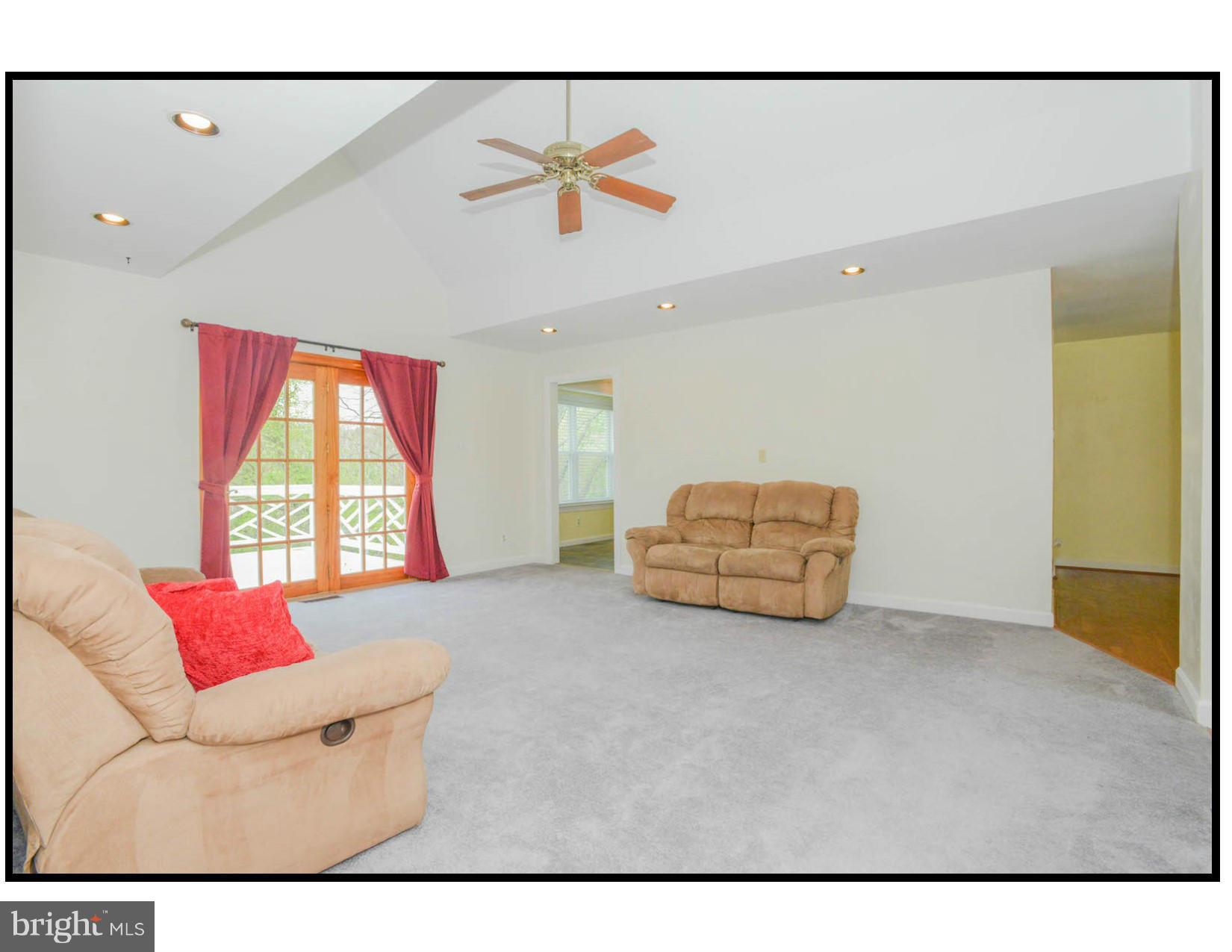 6914 Fox Chase Road New Market, MD 21774 - Photo 3 of 26 Living Room with Cathedral Ceilings