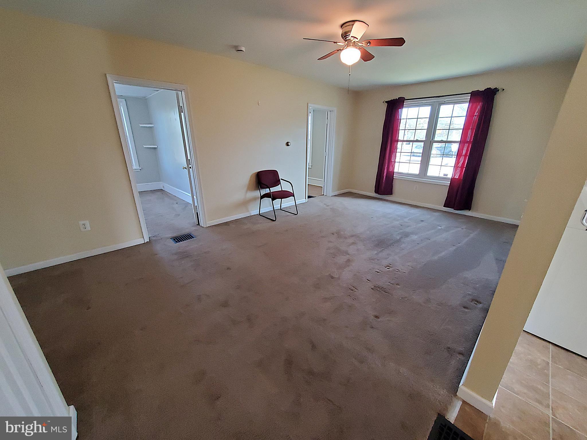 191 West Cohawkin Road, Unit A DOWNSTAIRS Clarksboro, NJ 08020 - Photo 5 of 15 a view of empty room with window