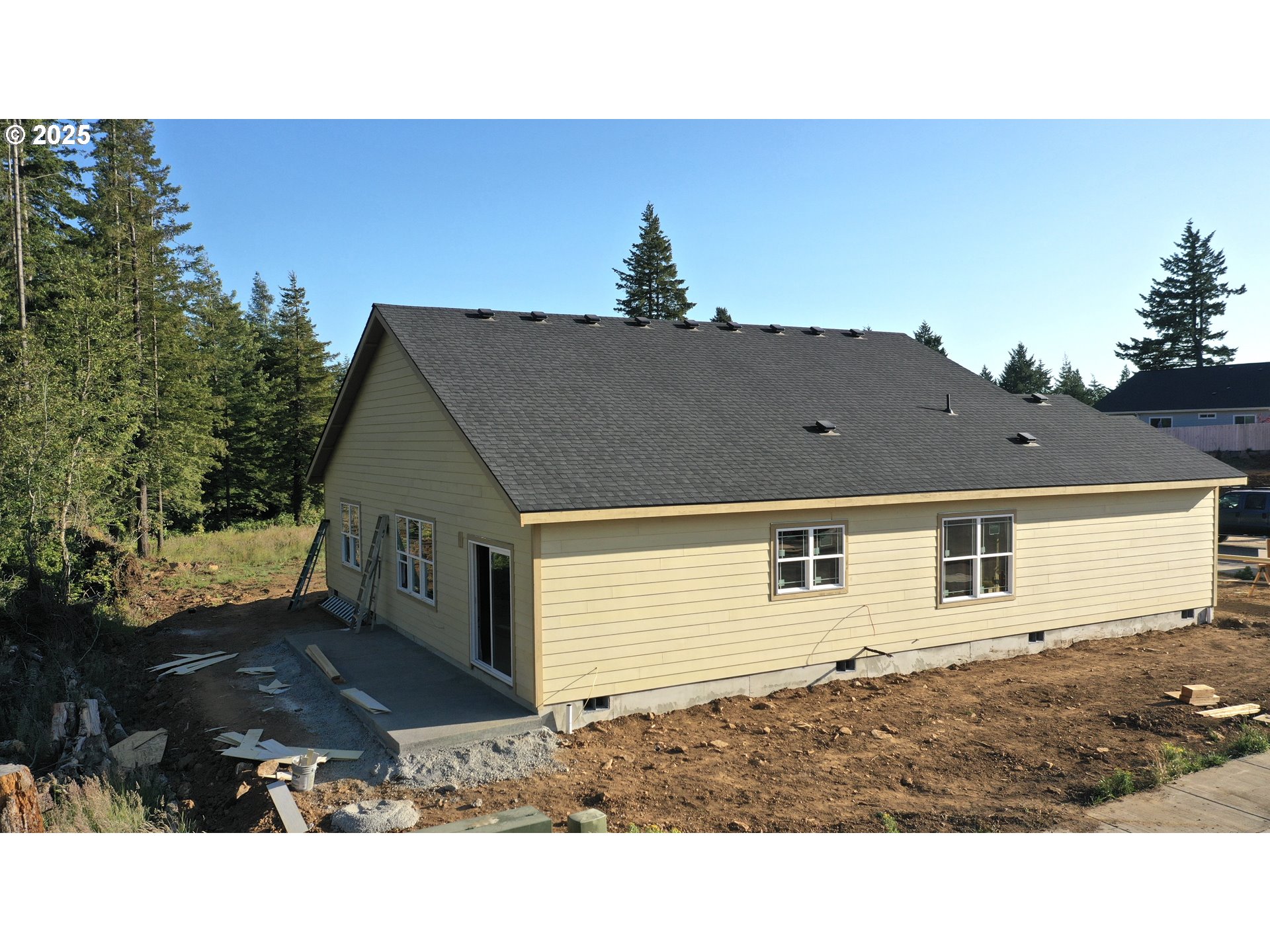 1229 Lighthouse Lane Brookings, OR 97415 - Photo 14 of 28 a black and white photo of a house