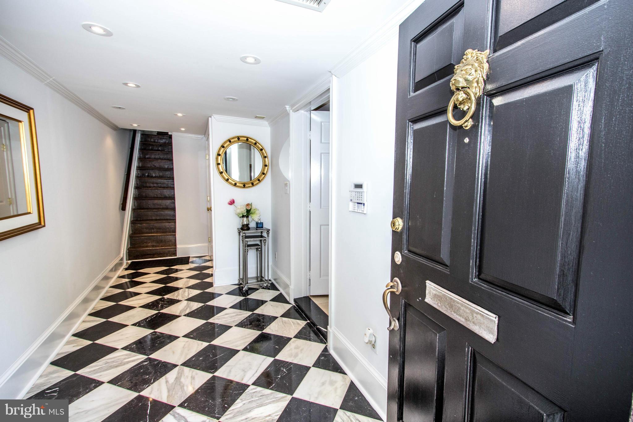 3409 O Street Northwest Washington, DC 20007 - Photo 2 of 30 Entrance Foyer with Plenty of Closet Space