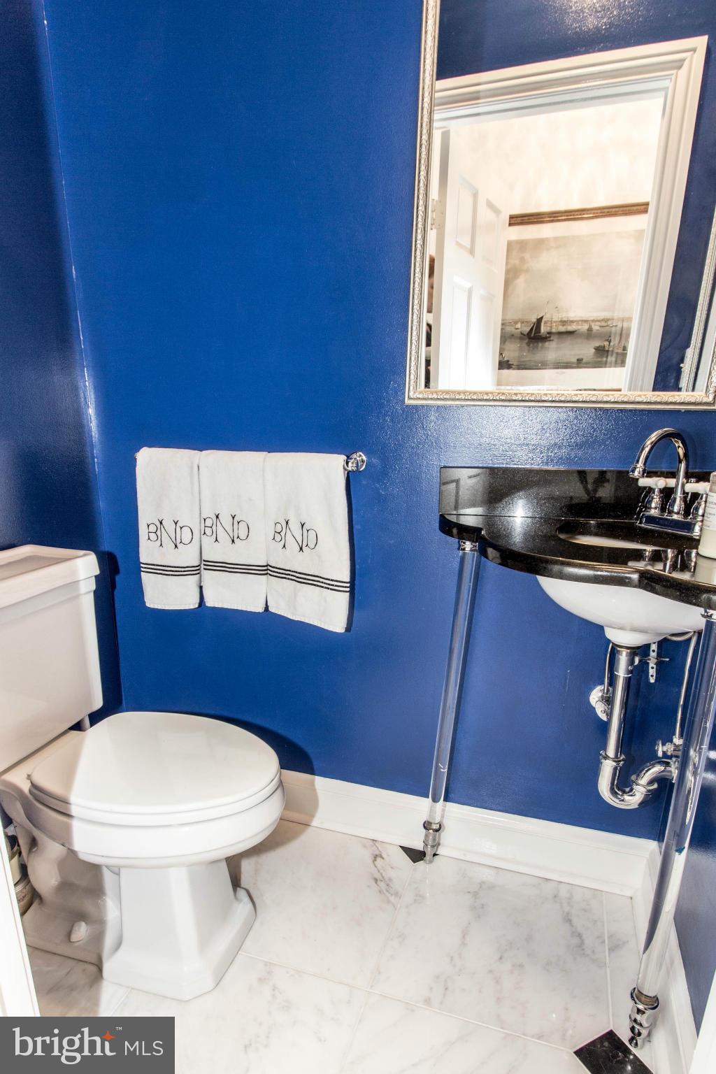 3409 O Street Northwest Washington, DC 20007 - Photo 16 of 30 Main Floor Powder Room