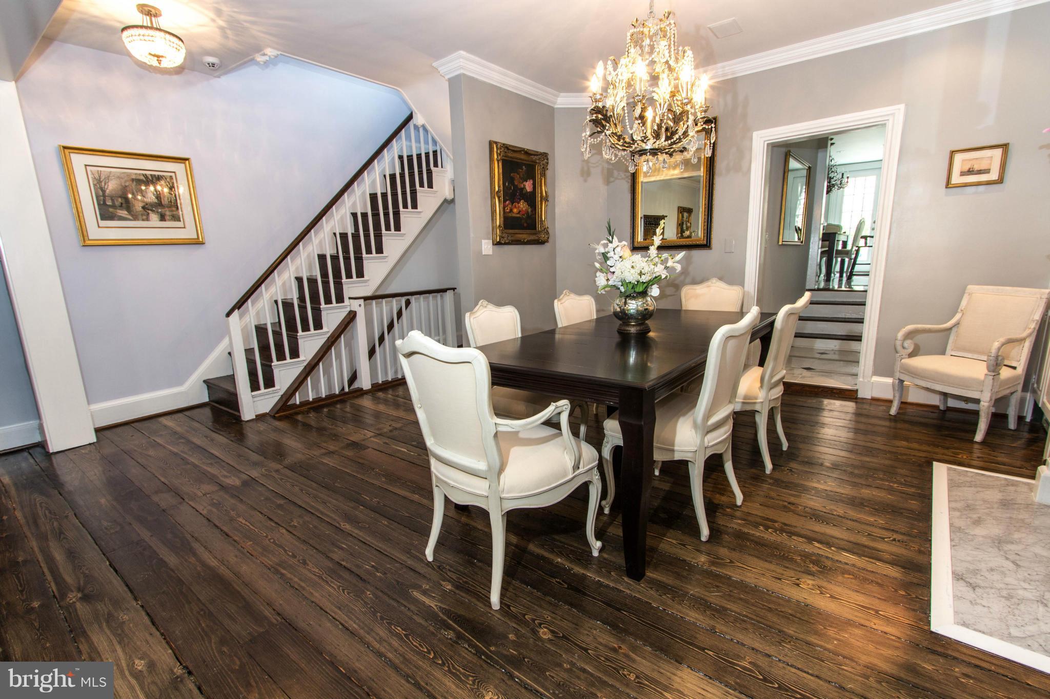 3409 O Street Northwest Washington, DC 20007 - Photo 6 of 30 Dining Room Great for Entertaining