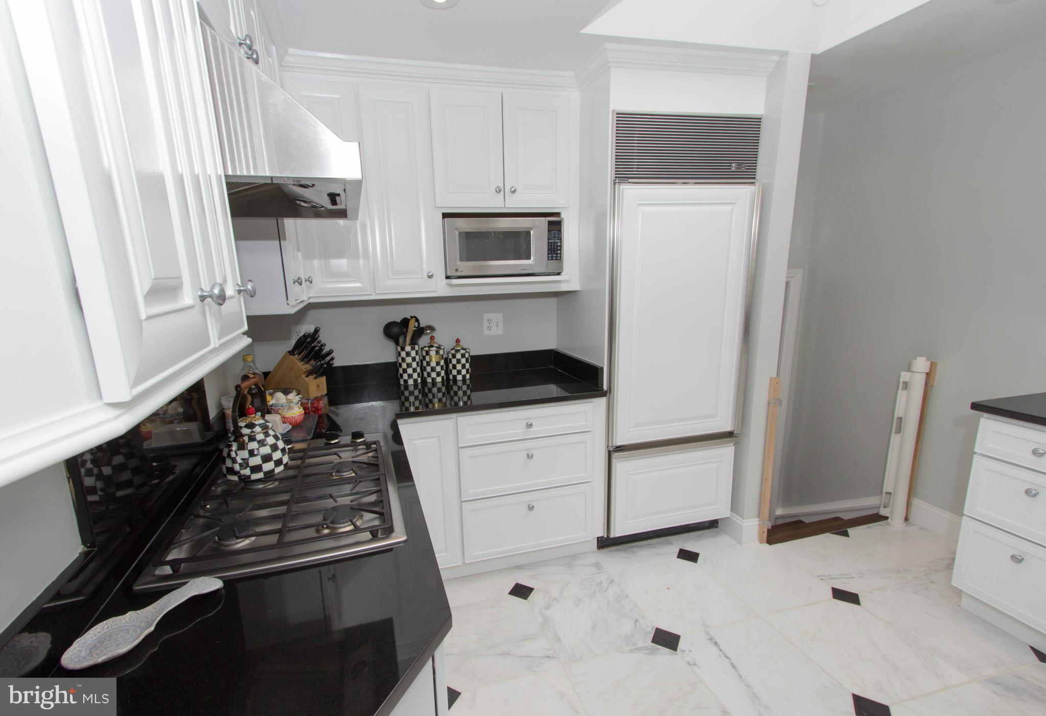 3409 O Street Northwest Washington, DC 20007 - Photo 9 of 30 Kitchen with view of Private Patio