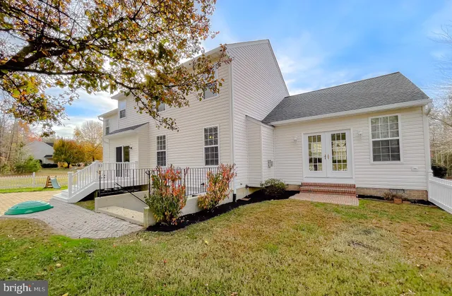 a view of ocean and yard