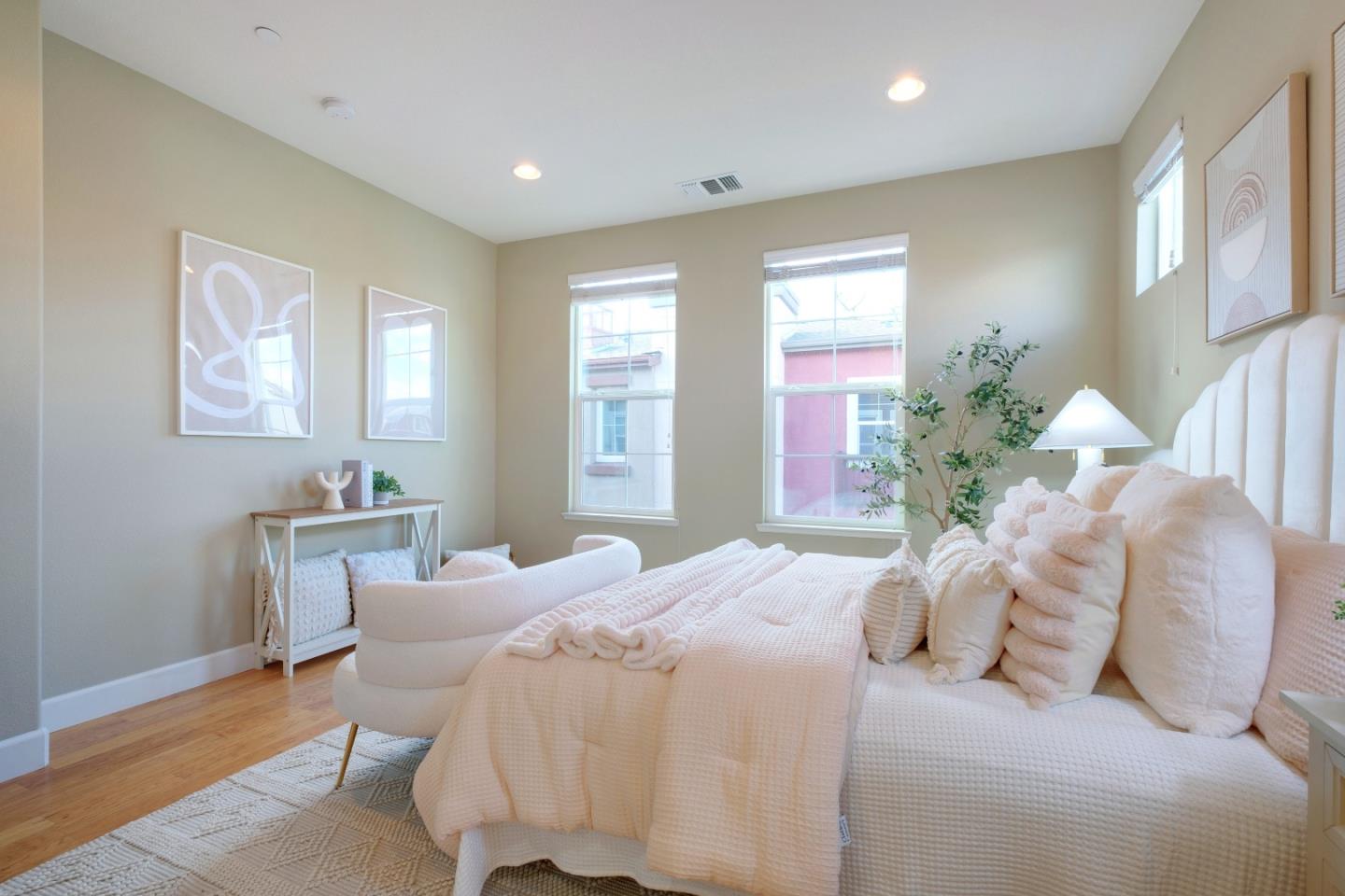 1059 Eagle Way San Jose, CA 95131 - Photo 21 of 56 a bedroom with a bed and window
