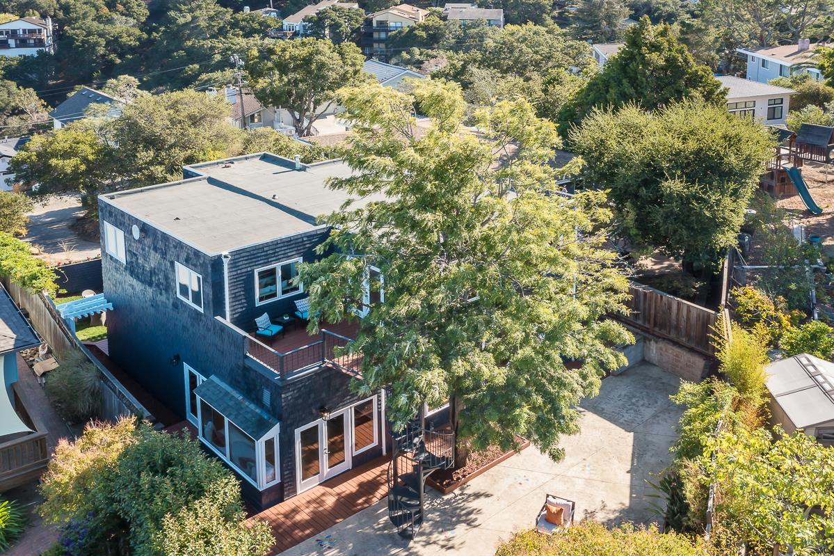 3217 Upper Lock Avenue Belmont, CA 94002 - Photo 44 of 59 an aerial view of a house