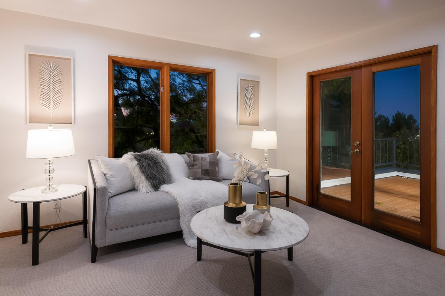 3217 Upper Lock Avenue Belmont, CA 94002 - Photo 57 of 59 a living room with furniture and a window