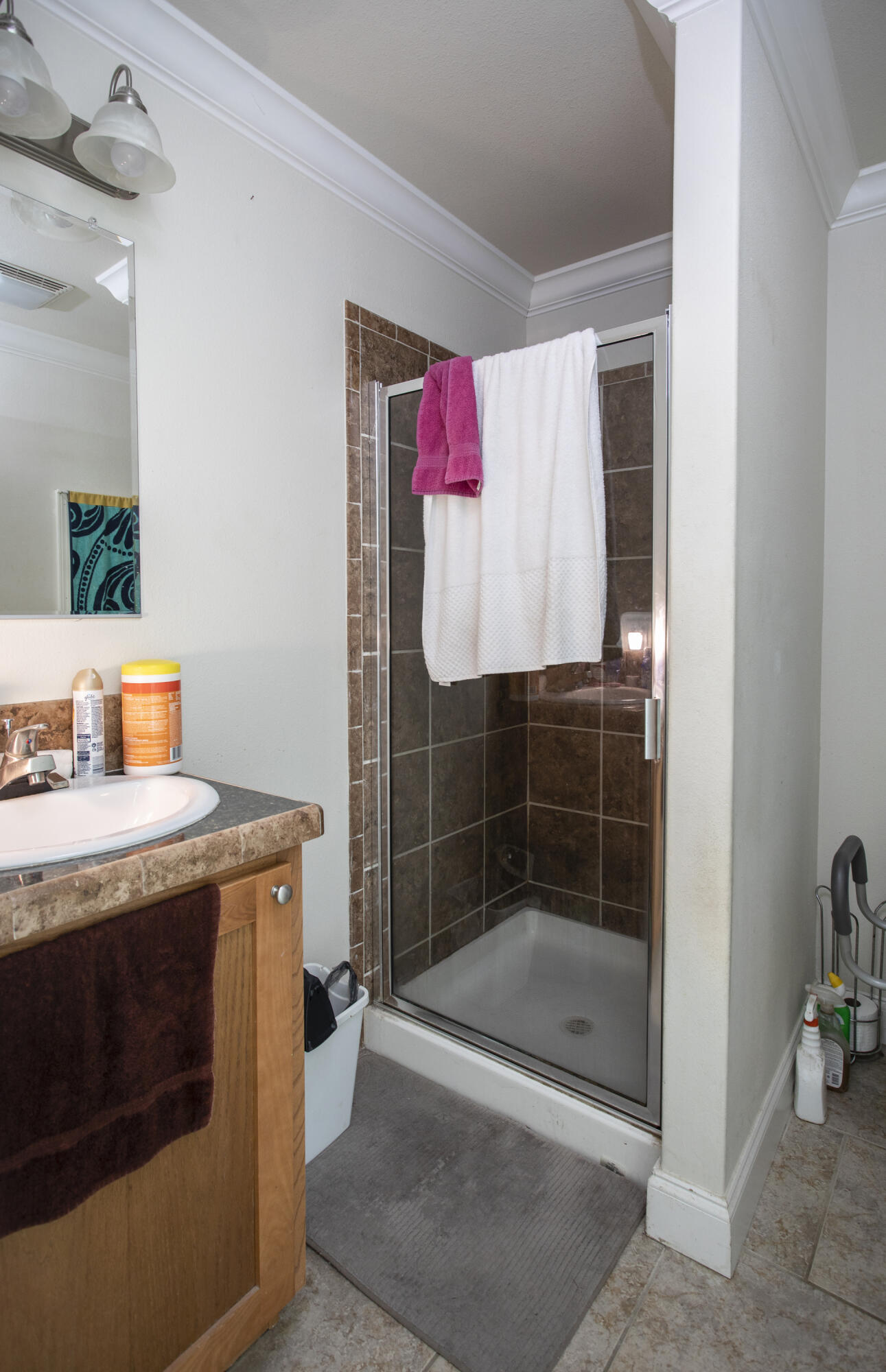 59 Palm Drive Key West, FL 33040 - Photo 7 of 14 a bathroom with a shower and mirror
