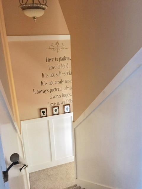 3977 Cross Plains Road Springfield, TN 37172 - Photo 15 of 16 Stairwell landing with a good reminder...
