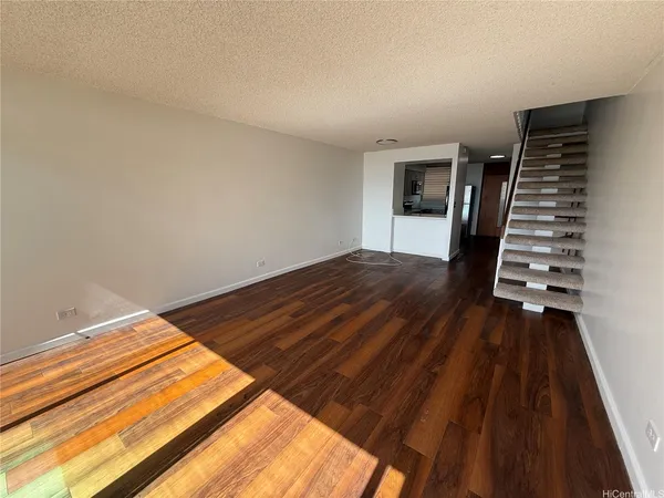 a view of wooden floor