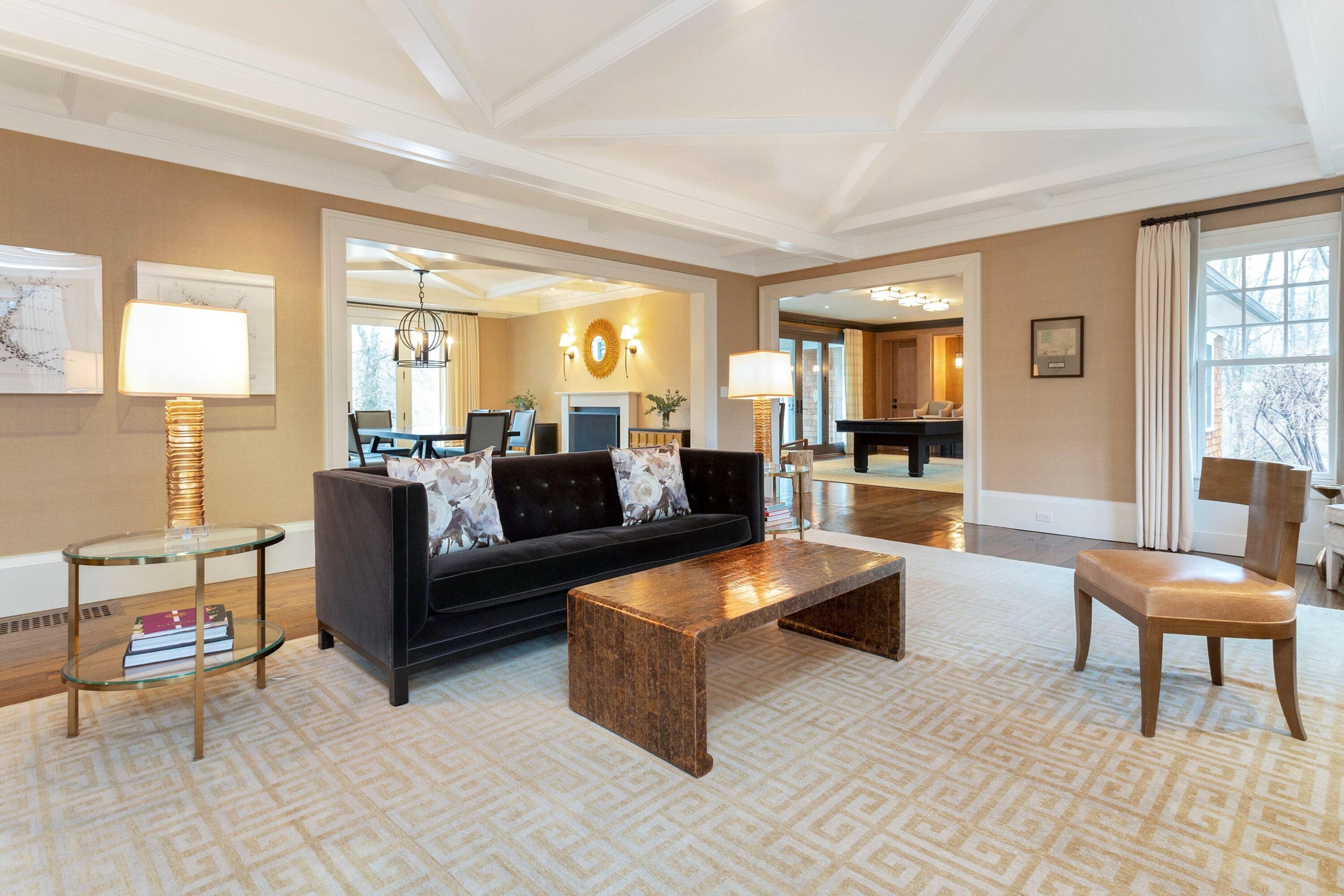 20 Driftway Lane Darien, CT 06820 - Photo 8 of 76 a living room with furniture and a large window