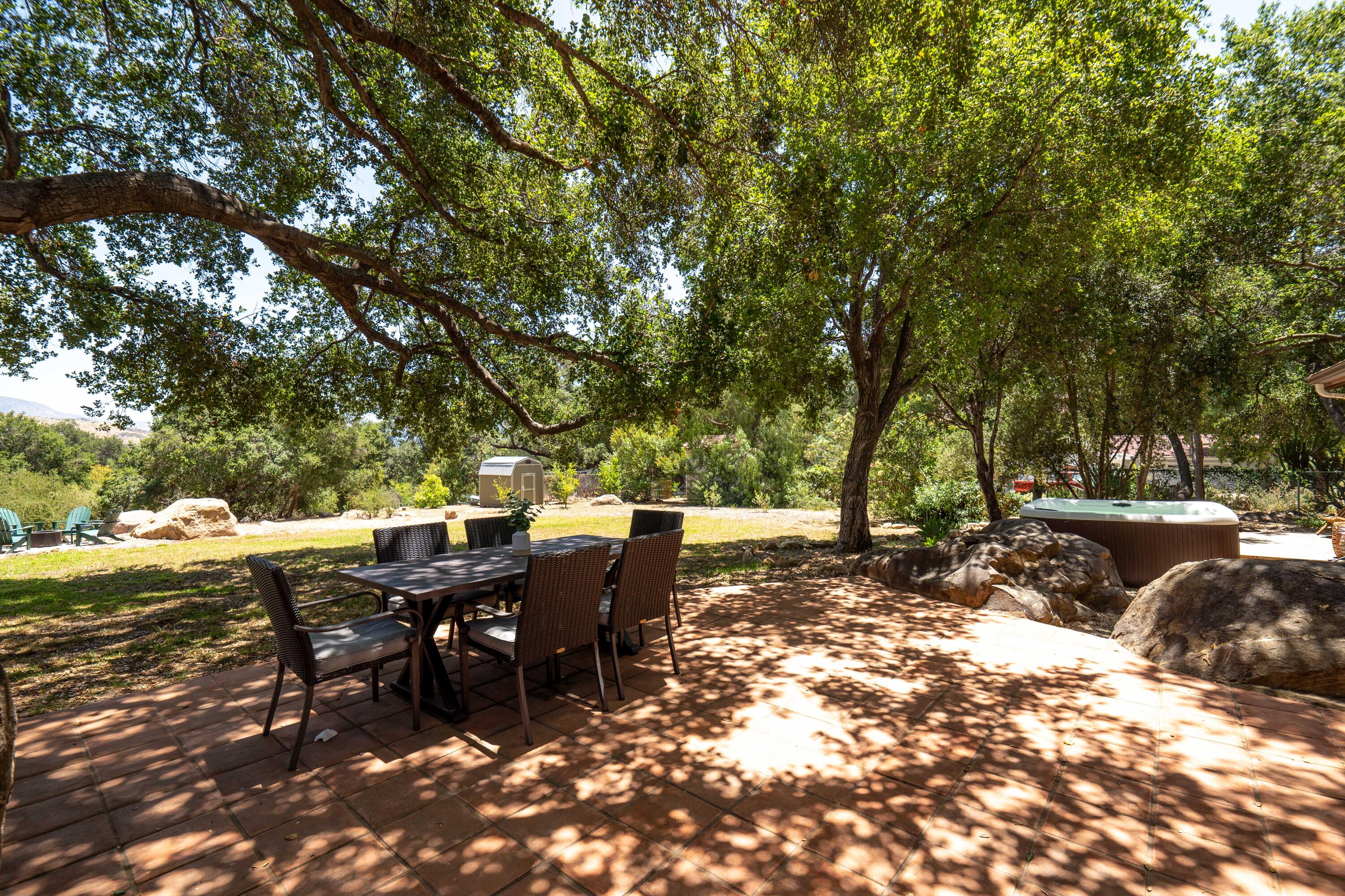 12436 Sisar Road Ojai, CA 93023 - Photo 15 of 19 Backyard Patio
