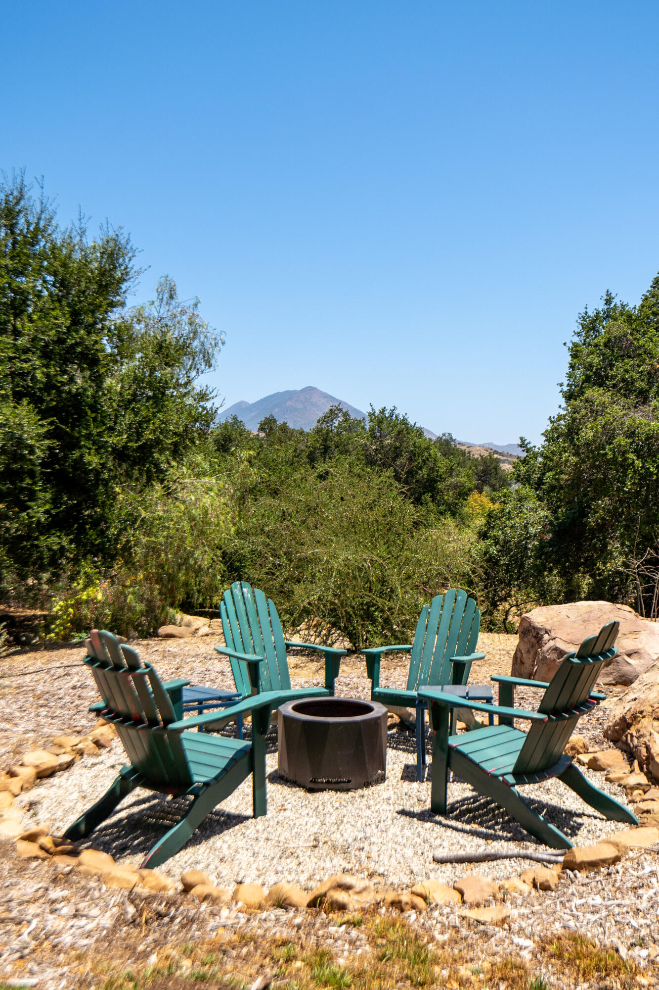 12436 Sisar Road Ojai, CA 93023 - Photo 19 of 19 Outdoor Fire Pit
