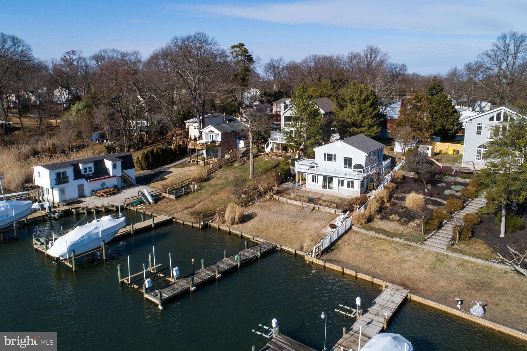 1253 Magothy Road Pasadena, MD 21122 - Photo 5 of 49 The home has a deep water private pier