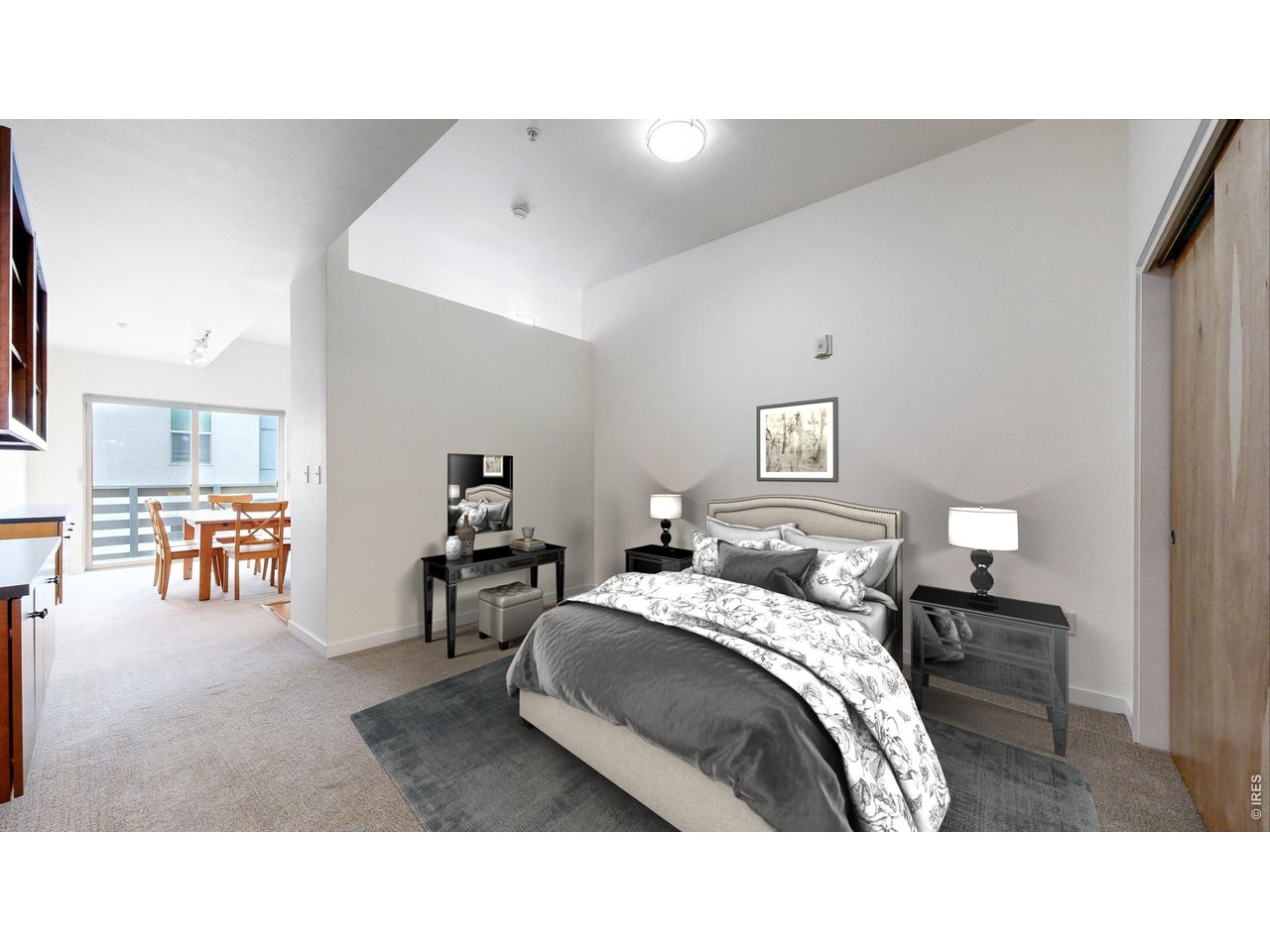 204 Maple Street, Unit 403 Fort Collins, CO 80521 - Photo 14 of 30 Primary Bedroom (Virtual Staging)