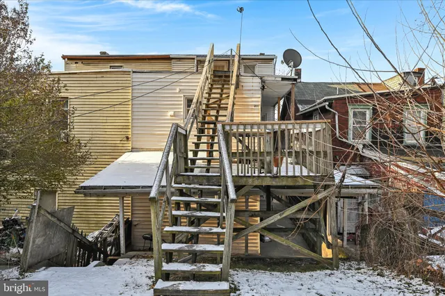 a view of a roof deck