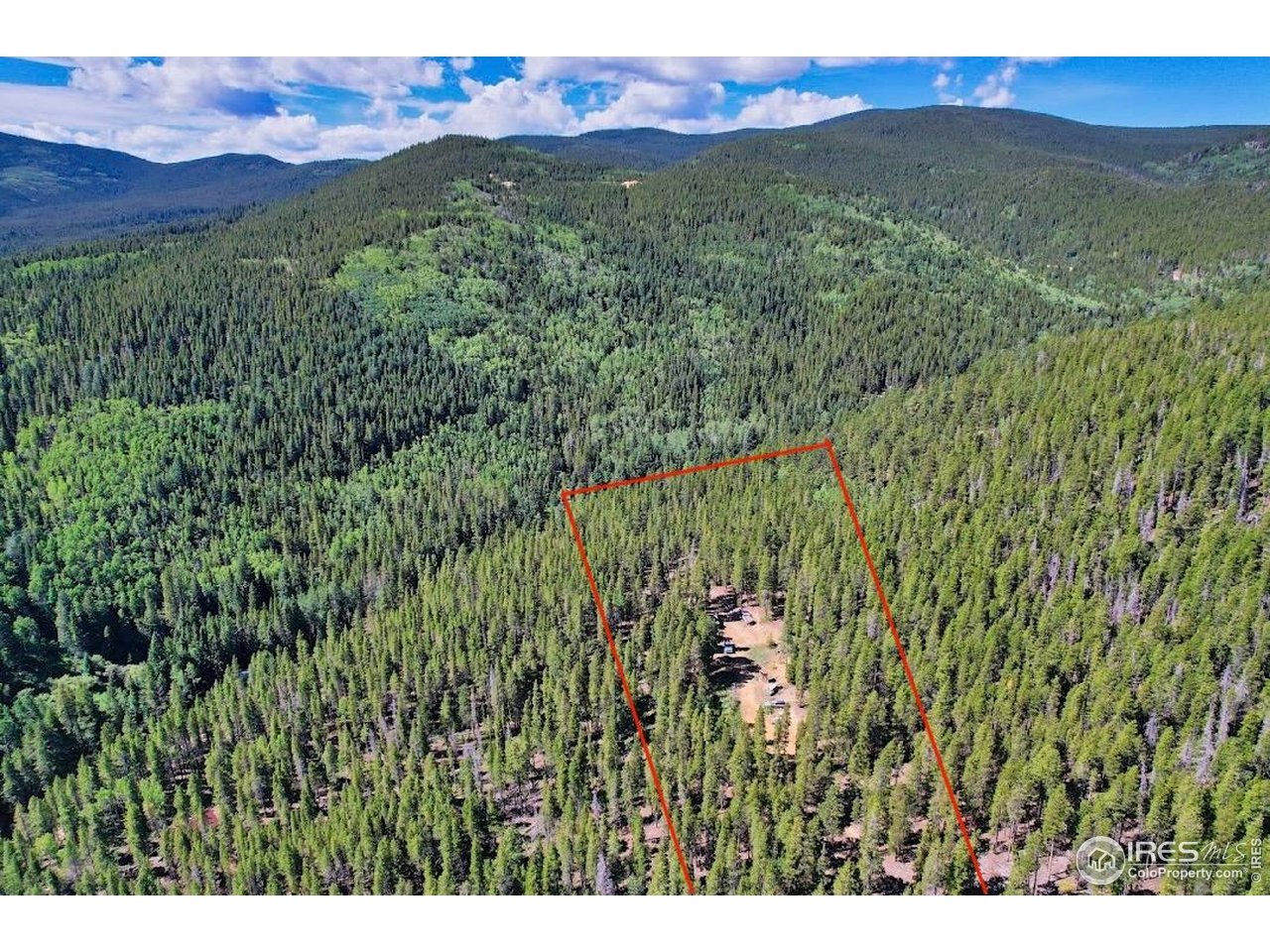 3533 Gamble Gulch Road Black Hawk, CO 80422 - Photo 2 of 18 a view of a lush green hillside and a houses