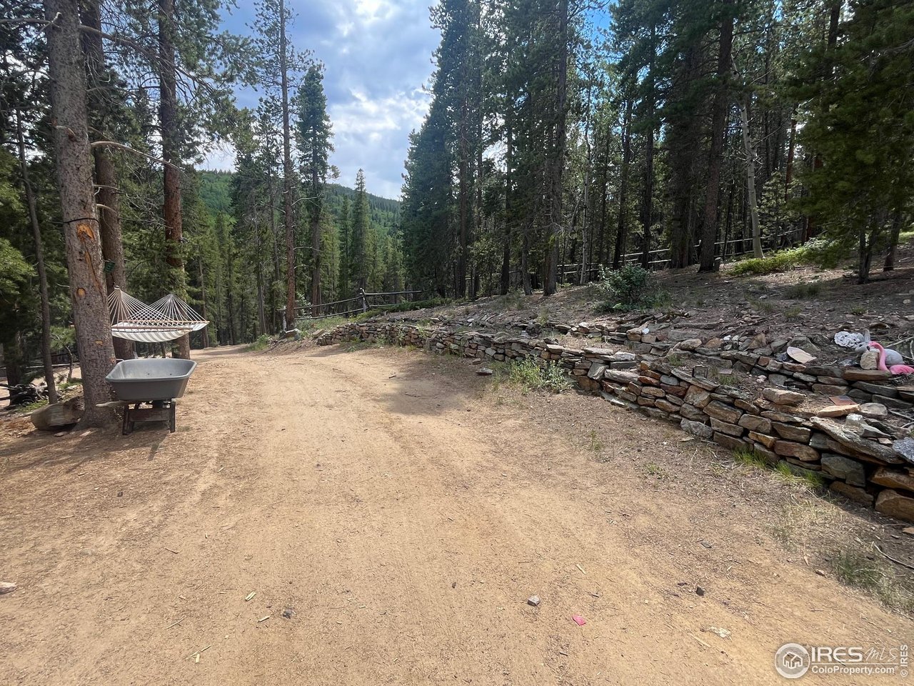 3533 Gamble Gulch Road Black Hawk, CO 80422 - Photo 10 of 18 a view of a backyard of a house