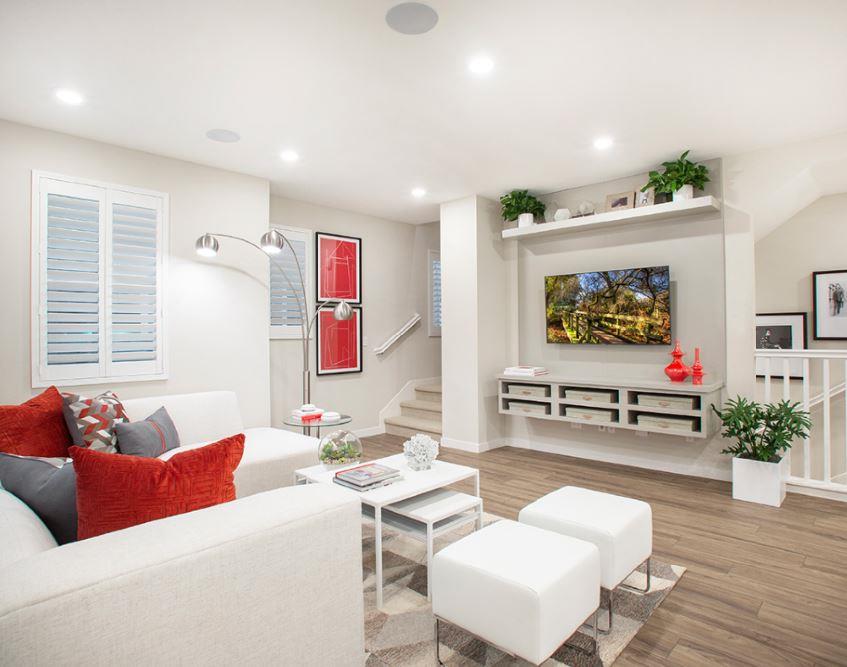 1778 Railway Circle Oakland, CA 94607 - Photo 3 of 6 a living room with furniture and a flat screen tv