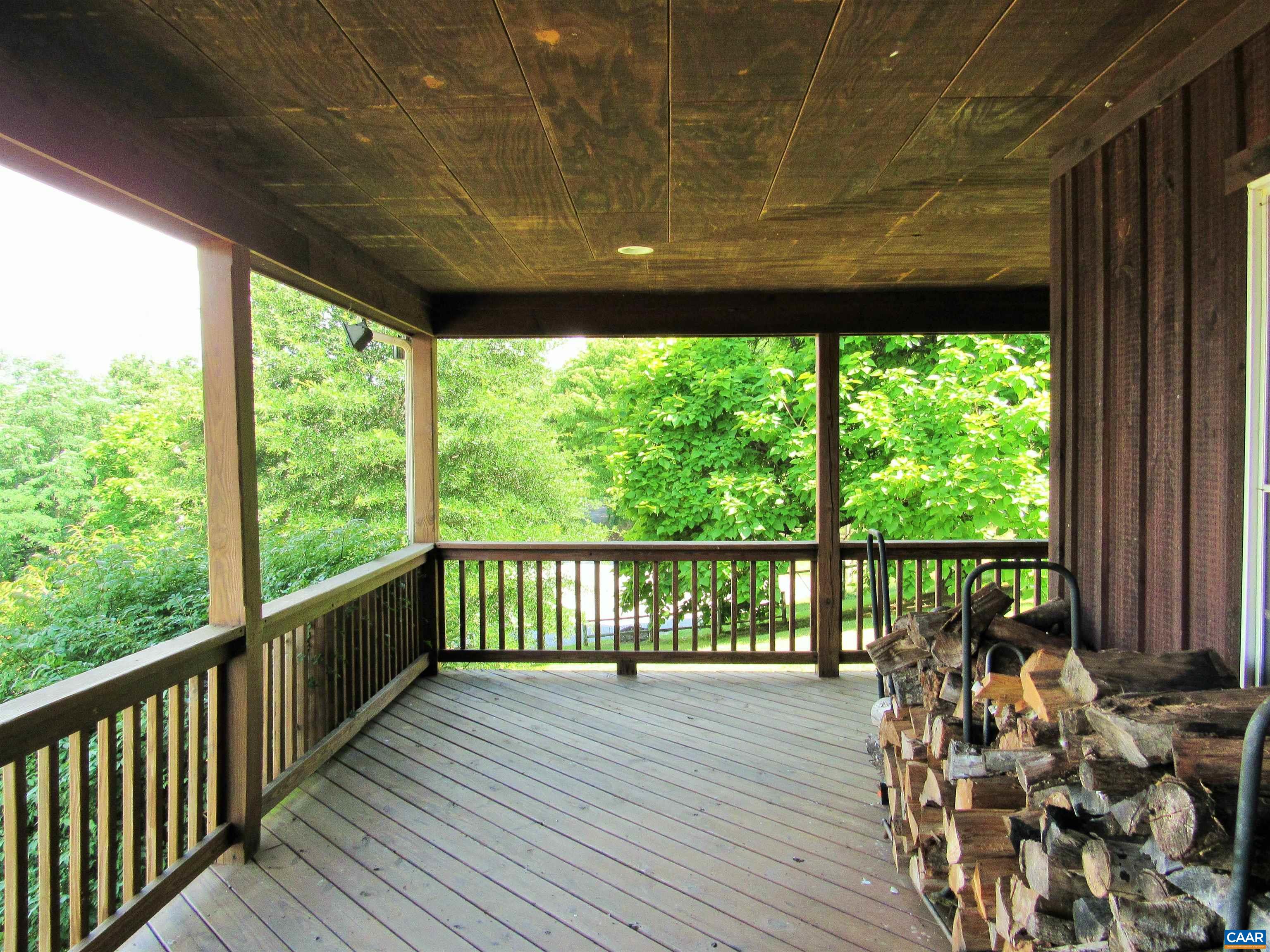 611 Hartless Road Amherst, VA 24521 - Photo 38 of 51 a view of a balcony with wooden floor