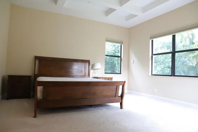 a room with furniture and windows