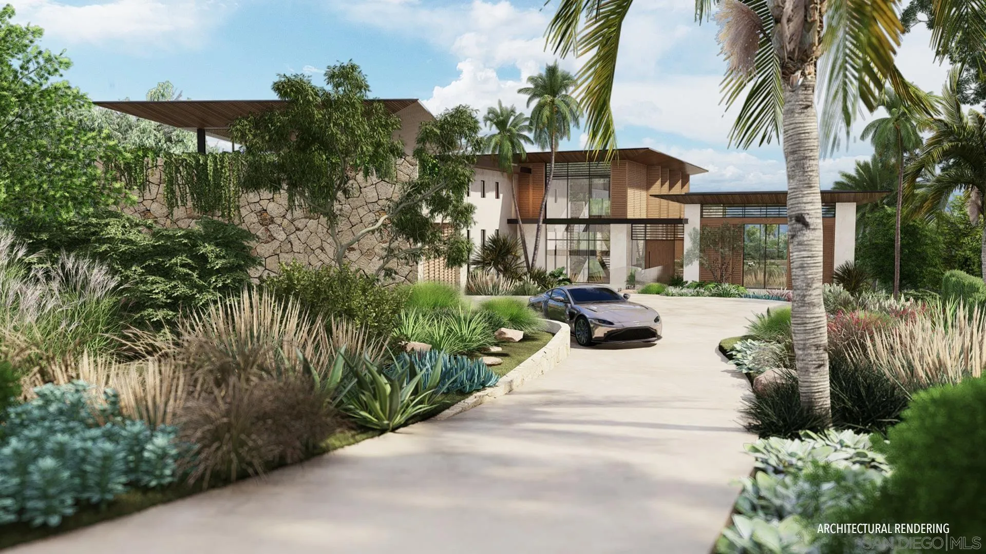 7128 Romero Loop, Unit 2 La Jolla, CA 92037 - Photo 2 of 16 a view of a street with palm trees