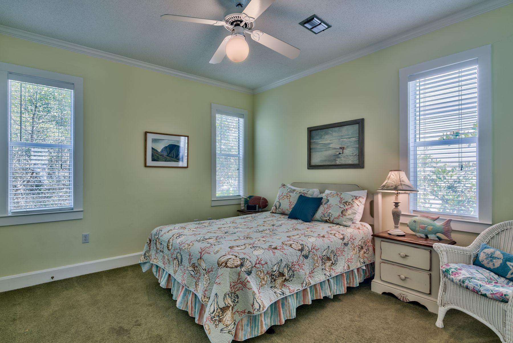 474 Old Beach Road Santa Rosa Beach, FL 32459 - Photo 10 of 24 a bedroom with a bed and window