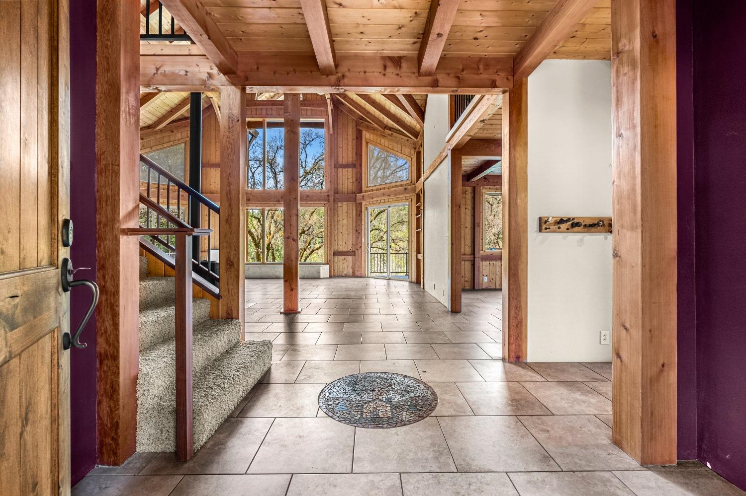 4271 Marshall Road Georgetown, CA 95634 - Photo 30 of 70 a view of entryway and hall with dining room