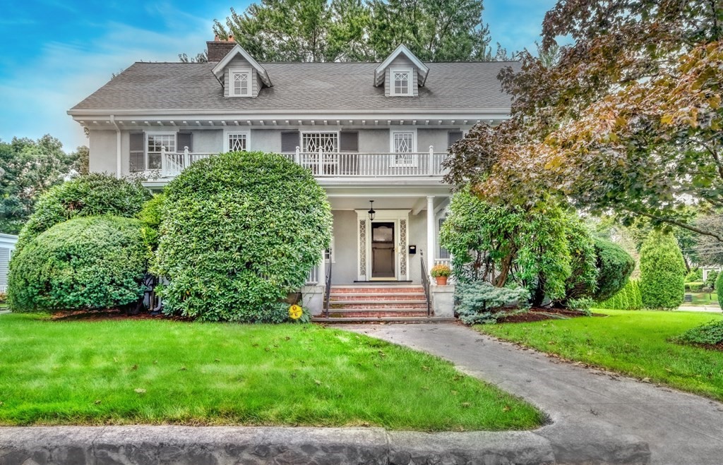 3 Sheffield Road Winchester, MA 01890 - Photo 1 of 42 a front view of a house with a garden
