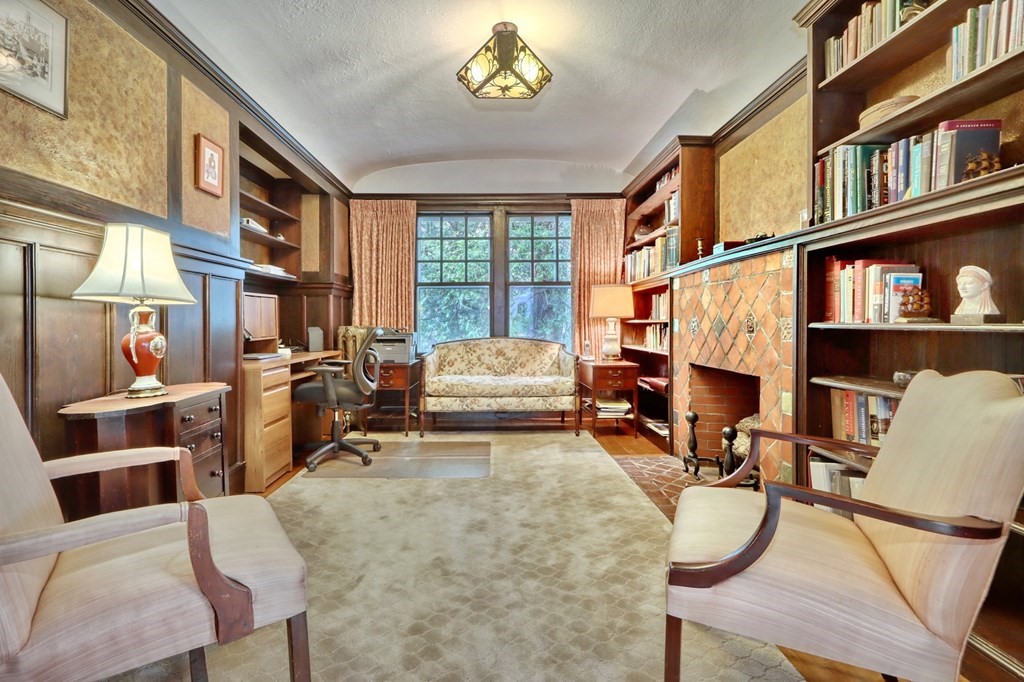3 Sheffield Road Winchester, MA 01890 - Photo 6 of 42 a living room filled with furniture hardwood floor and a kitchen