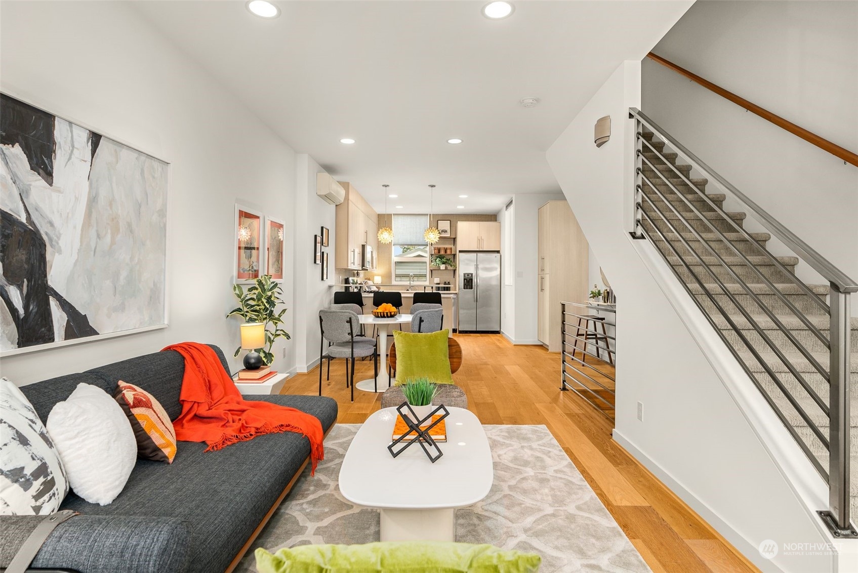 3909 Southwest Findlay Street Seattle, WA 98136 - Photo 19 of 32 a living room with furniture and a rug