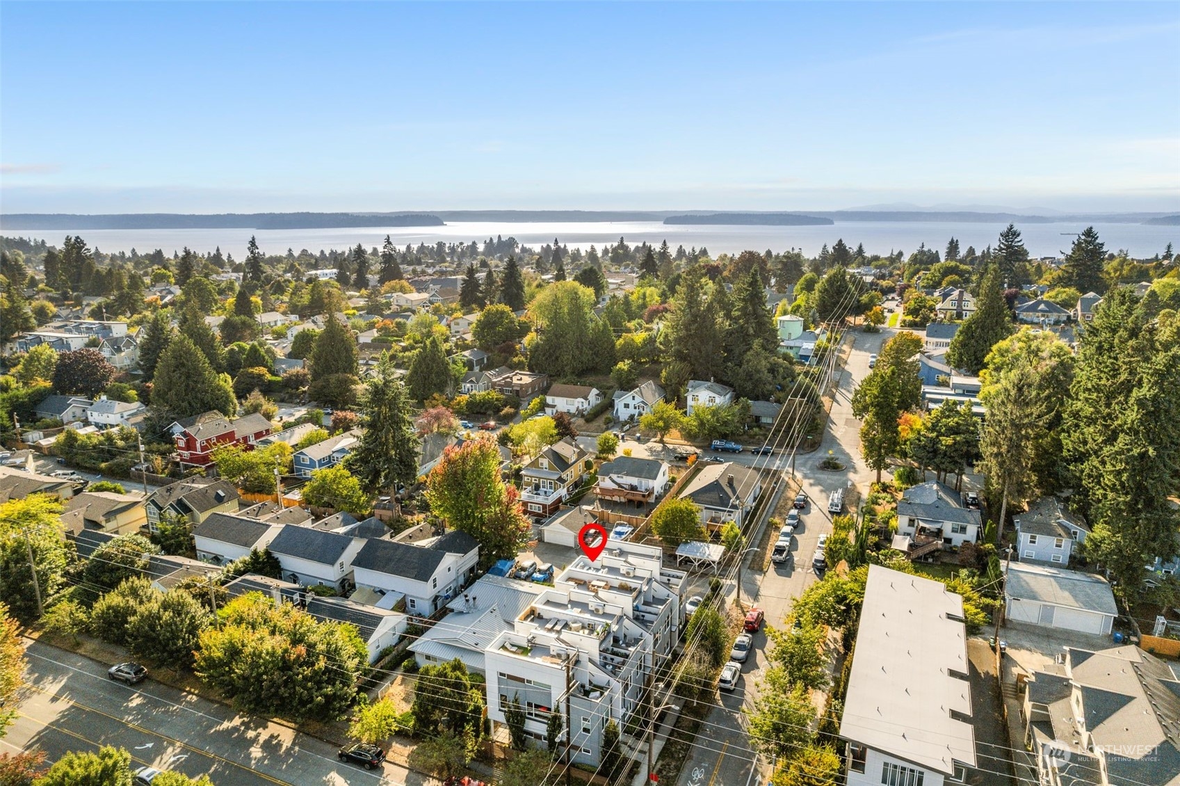 3909 Southwest Findlay Street Seattle, WA 98136 - Photo 31 of 32 an aerial view of multiple house