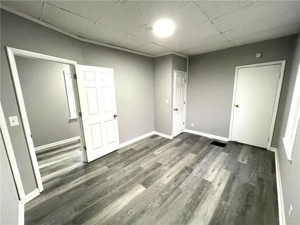 a view of empty room