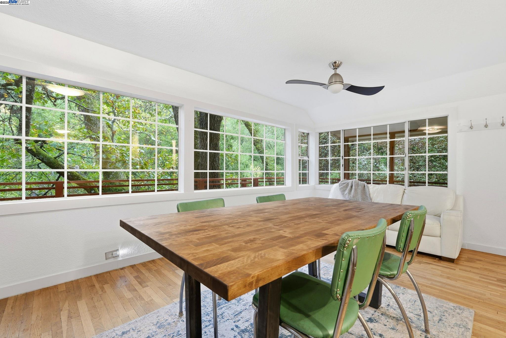 2929 Kilkare Road Sunol, CA 94586 - Photo 22 of 40 a view of a dining room with furniture window and wooden floor