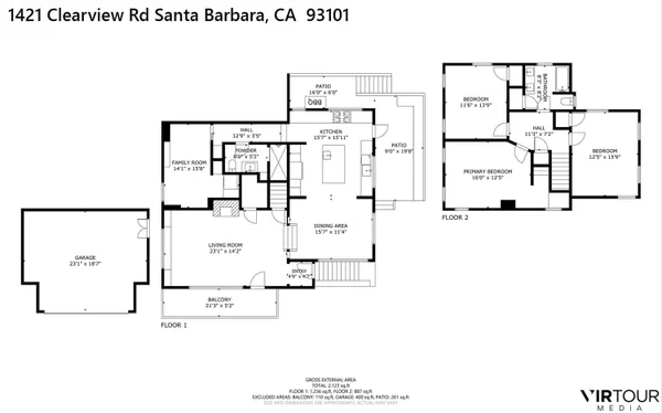 $2,850,000 | 1421 Clearview Road, Santa Barbara, CA 93101