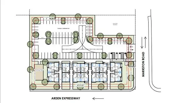 a black and white photo of a room