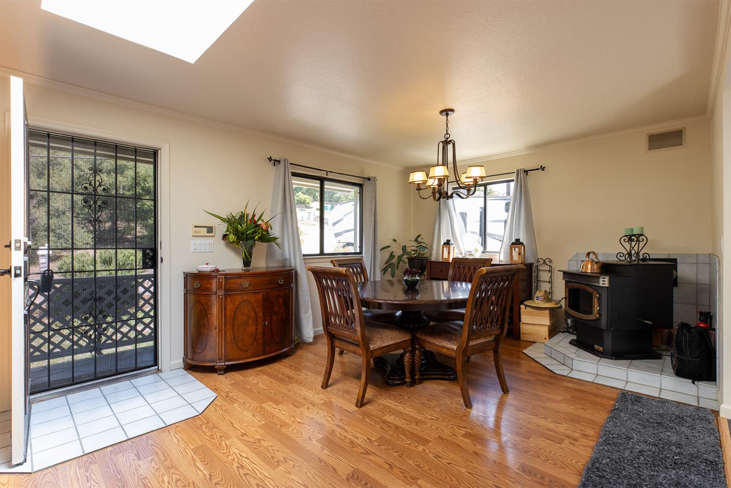 19220 Mallory Canyon Road Salinas, CA 93907 - Photo 12 of 29 a view of a dining room with furniture and window