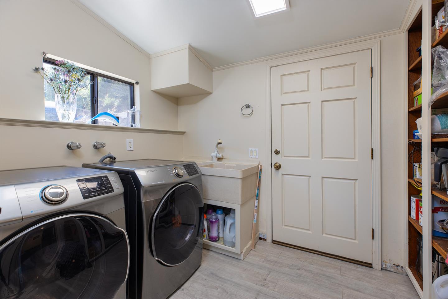 19220 Mallory Canyon Road Salinas, CA 93907 - Photo 23 of 29 a view of storage and utility room with washer and dryer