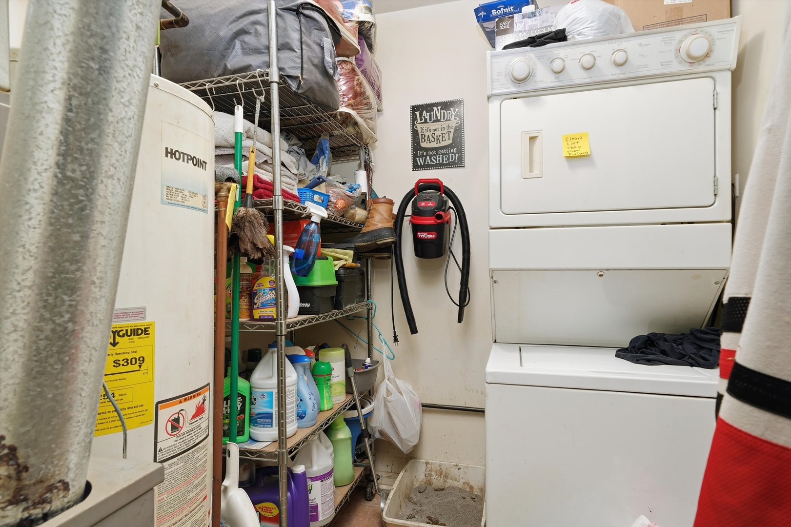 4547 South Union Avenue Chicago, IL 60609 - Photo 11 of 25 a view of storage and utility room with washer and dryer