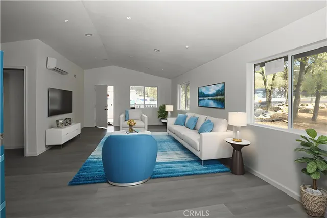 a house with trees in the background