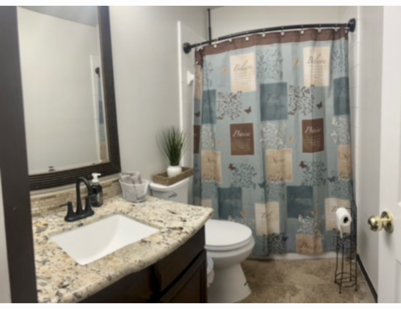 19331 Grand Colony Court Katy, TX 77449 - Photo 13 of 14 a bathroom with a sink toilet and shower