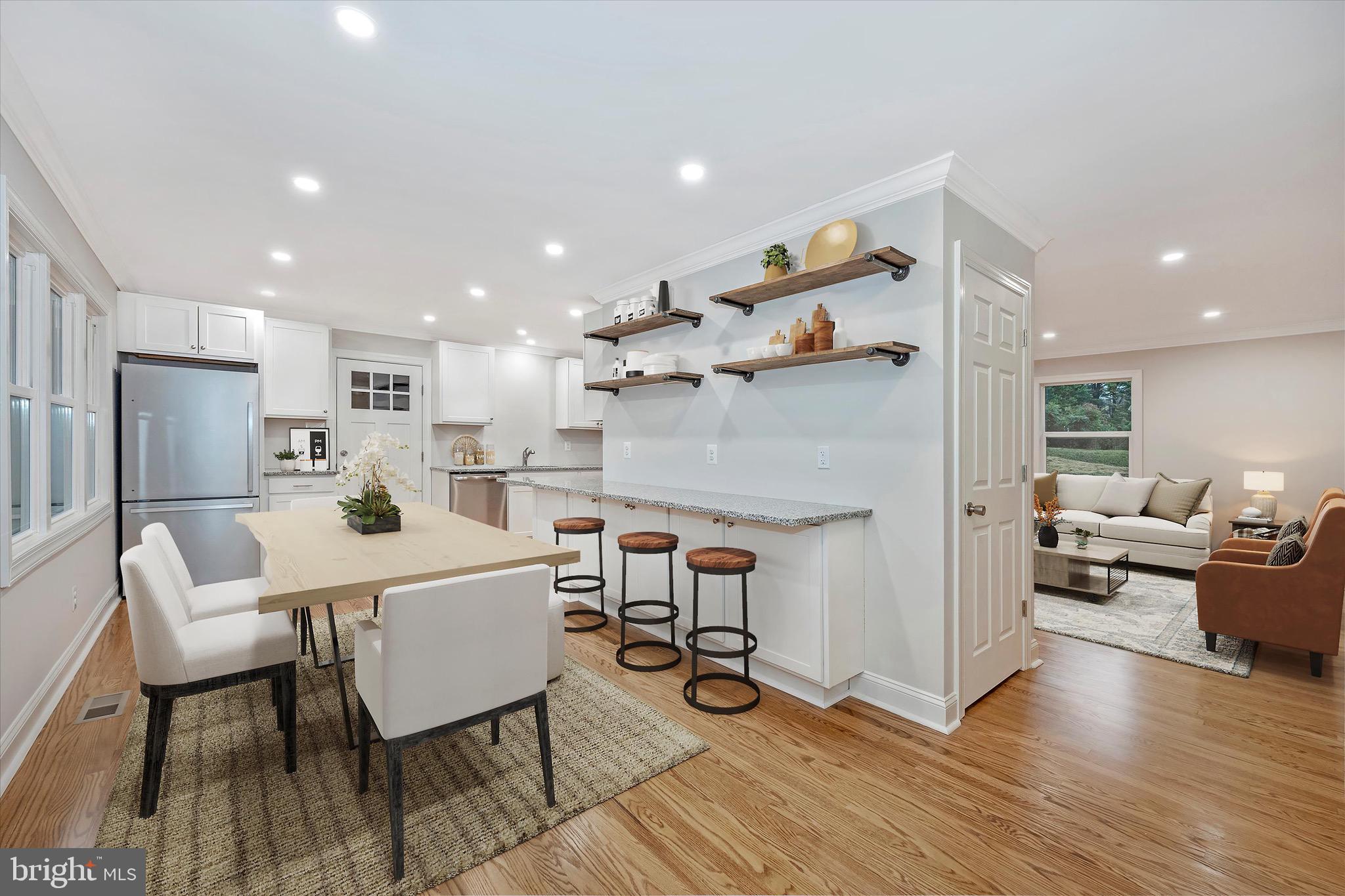 14805 Ridge Oak Drive Boyds, MD 20841 - Photo 17 of 53 Dining Area Staged