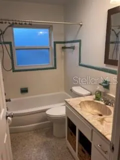 an empty room with wooden door