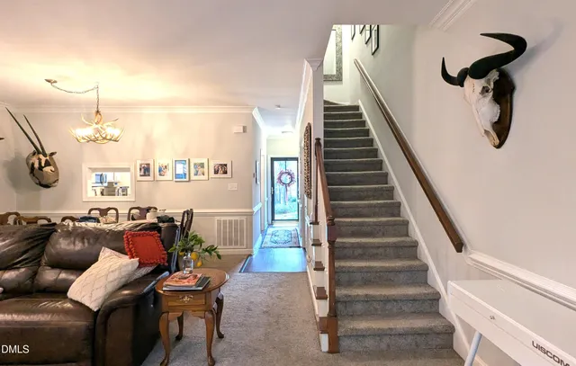 a view of entryway and hall