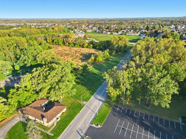 a view of a city with ocean view