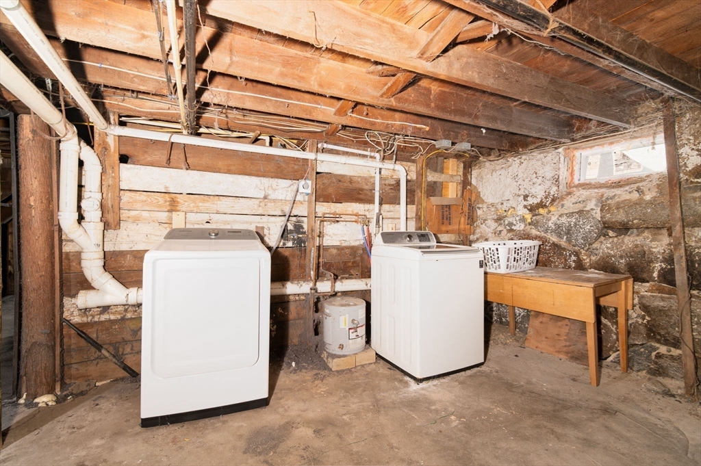 79 Gilbert Street Quincy, MA 02169 - Photo 33 of 38 a utility room with dryer and washer