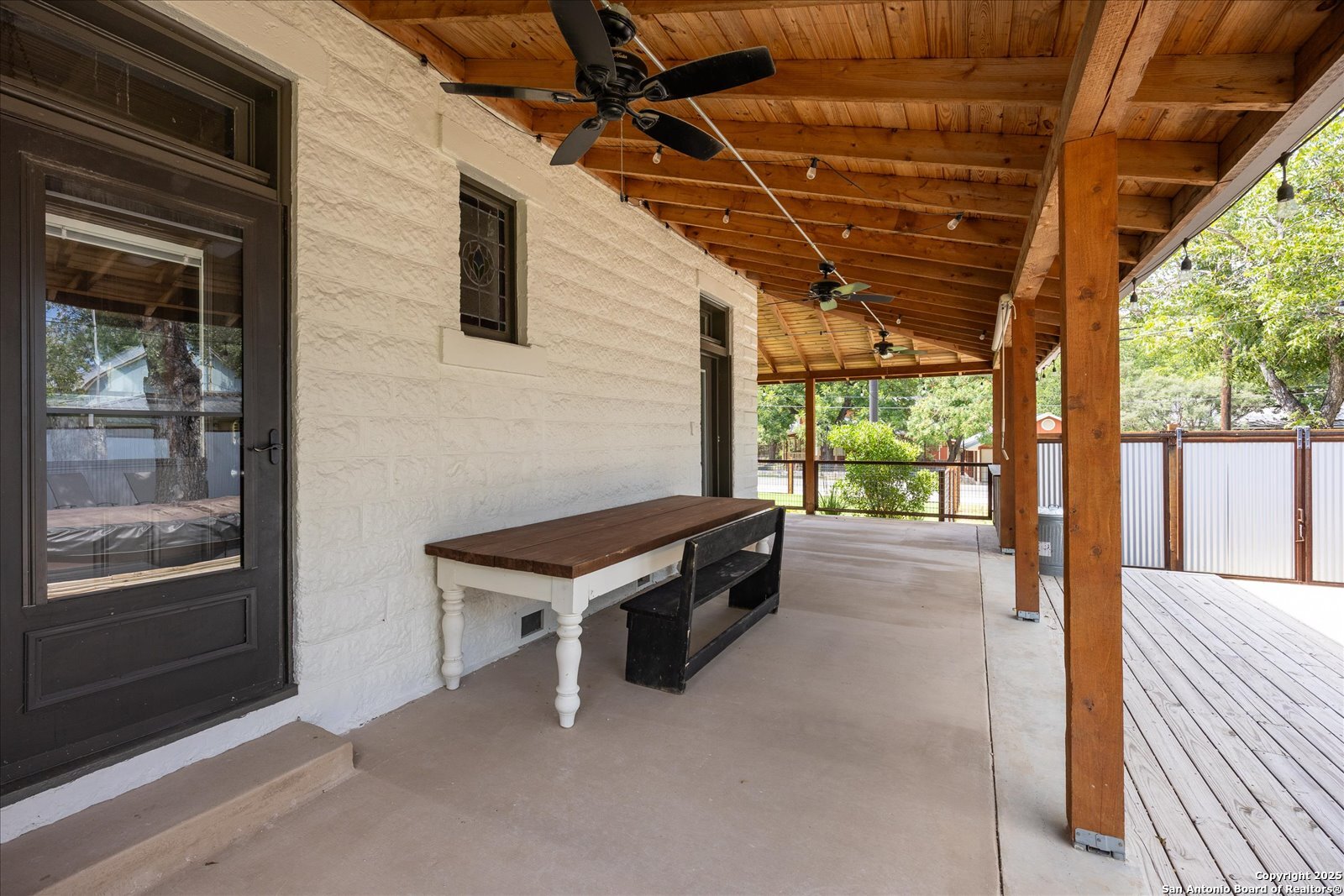 504 6th Street Comfort, TX 78013 - Photo 34 of 48 a building outdoor space with patio furniture
